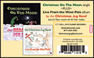 USB Music Card with Christmas On The Moon single plus Live From The West Pole album