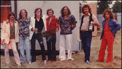 Cody band at Knebworth, England